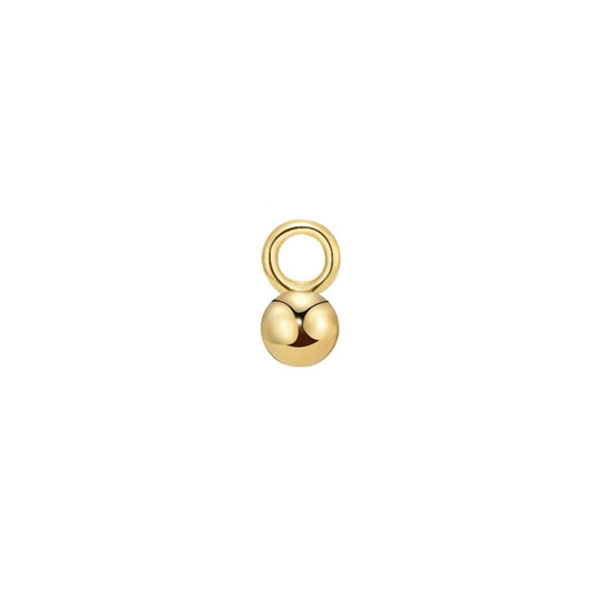 Tiny Gold Ball Charm
