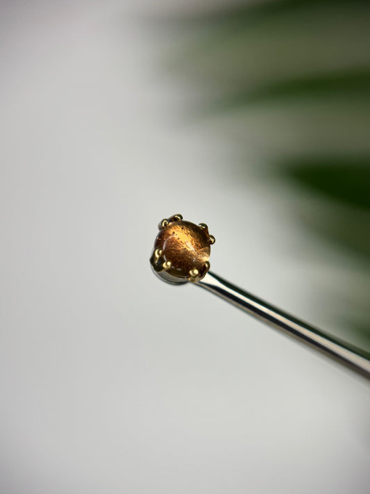 Double Prong Cabochon